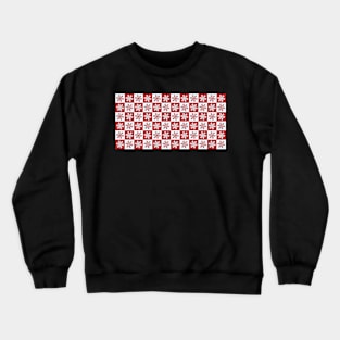 Christmas Snowflake Pattern Crewneck Sweatshirt